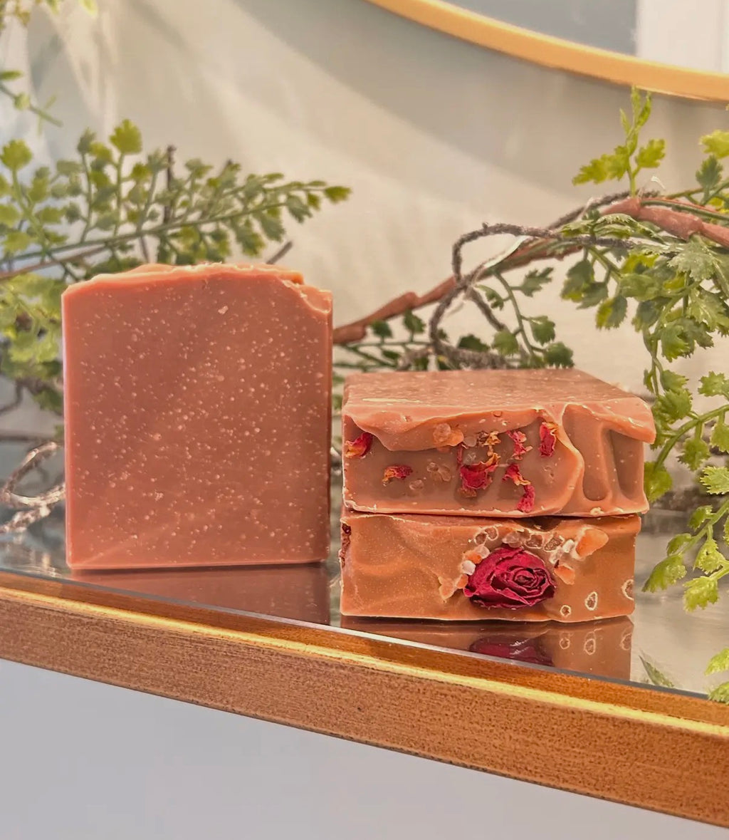 Sandalwood Rose Bar Soap: Bare Naturals