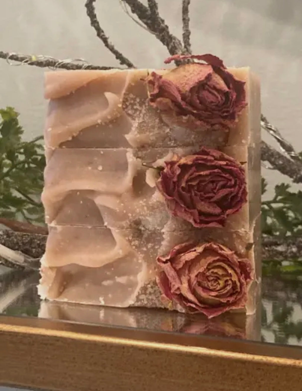 Sandalwood Rose Bar Soap: Bare Naturals