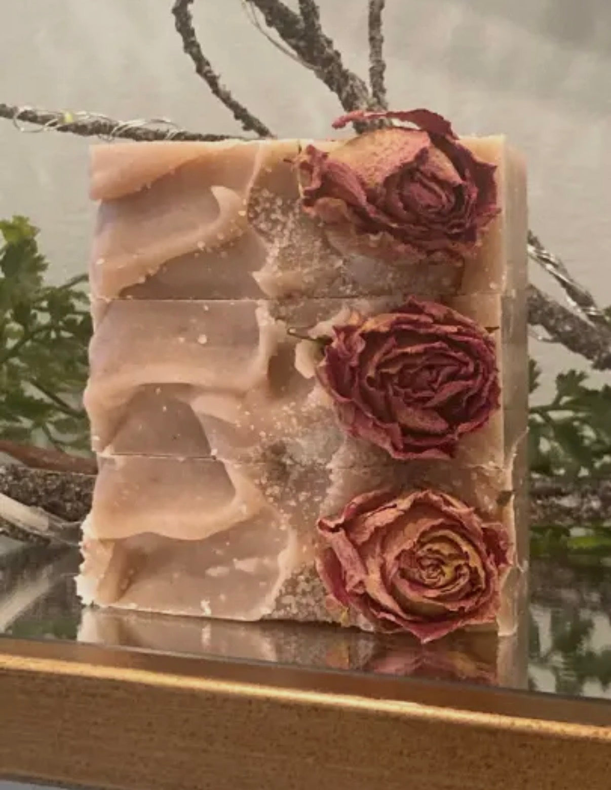 Sandalwood Rose Bar Soap: Bare Naturals
