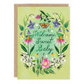 Garden Welcome Sweet Baby Card
