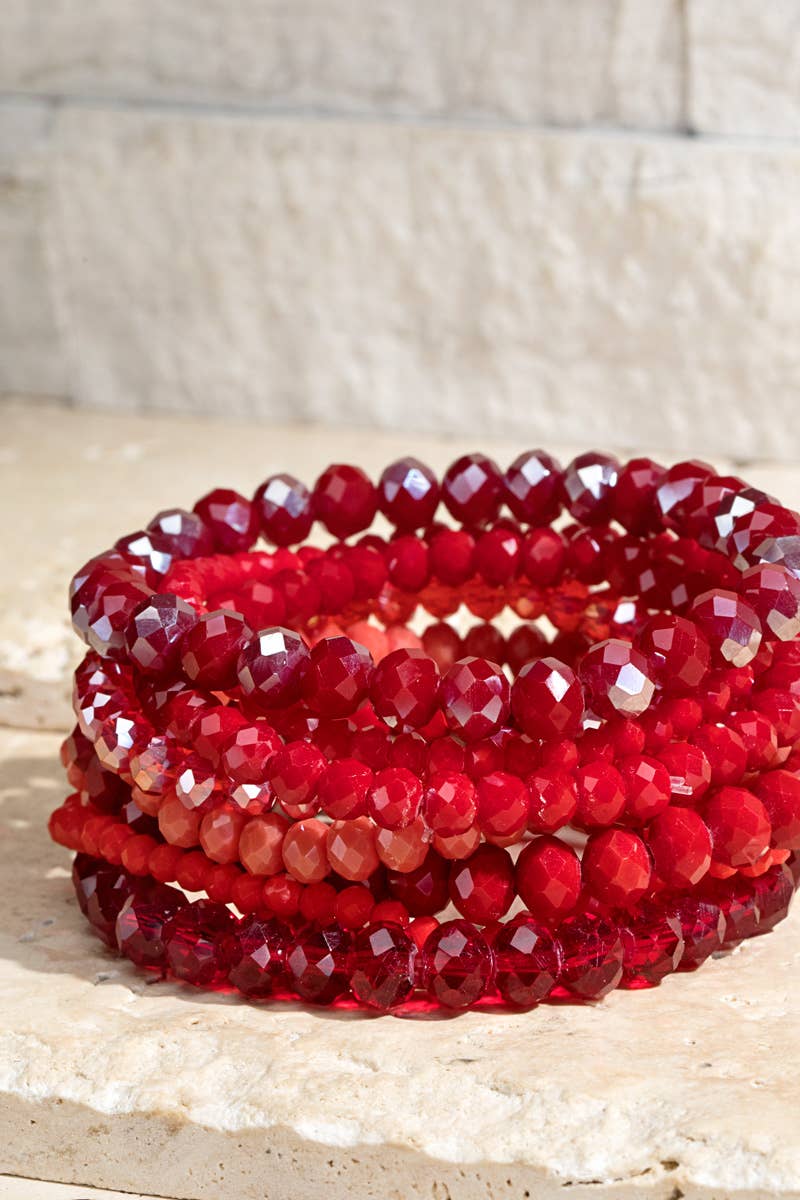 Mix N Match: Single Glass Bead Bracelet