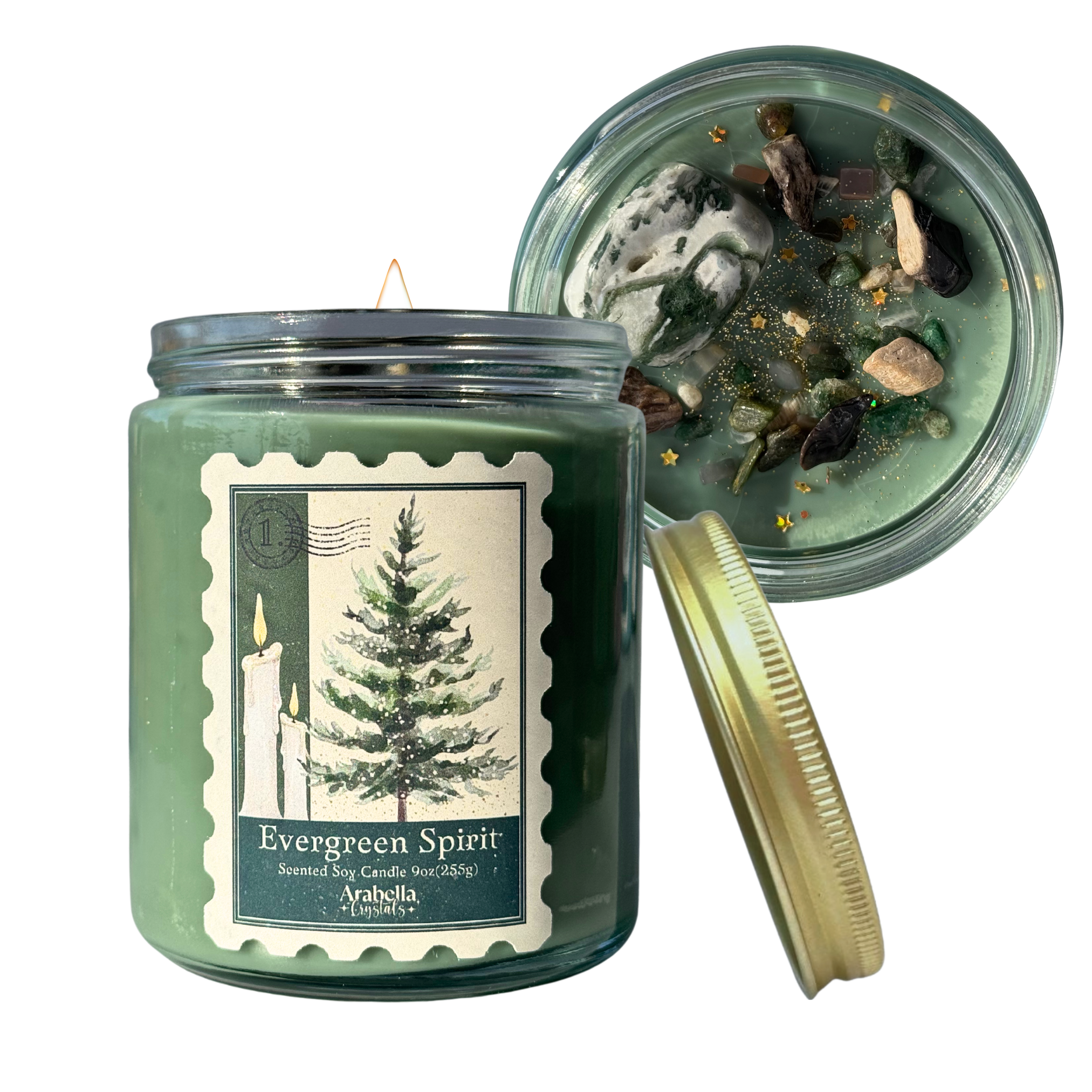 Evergreen Spirit Soy Holiday Candle