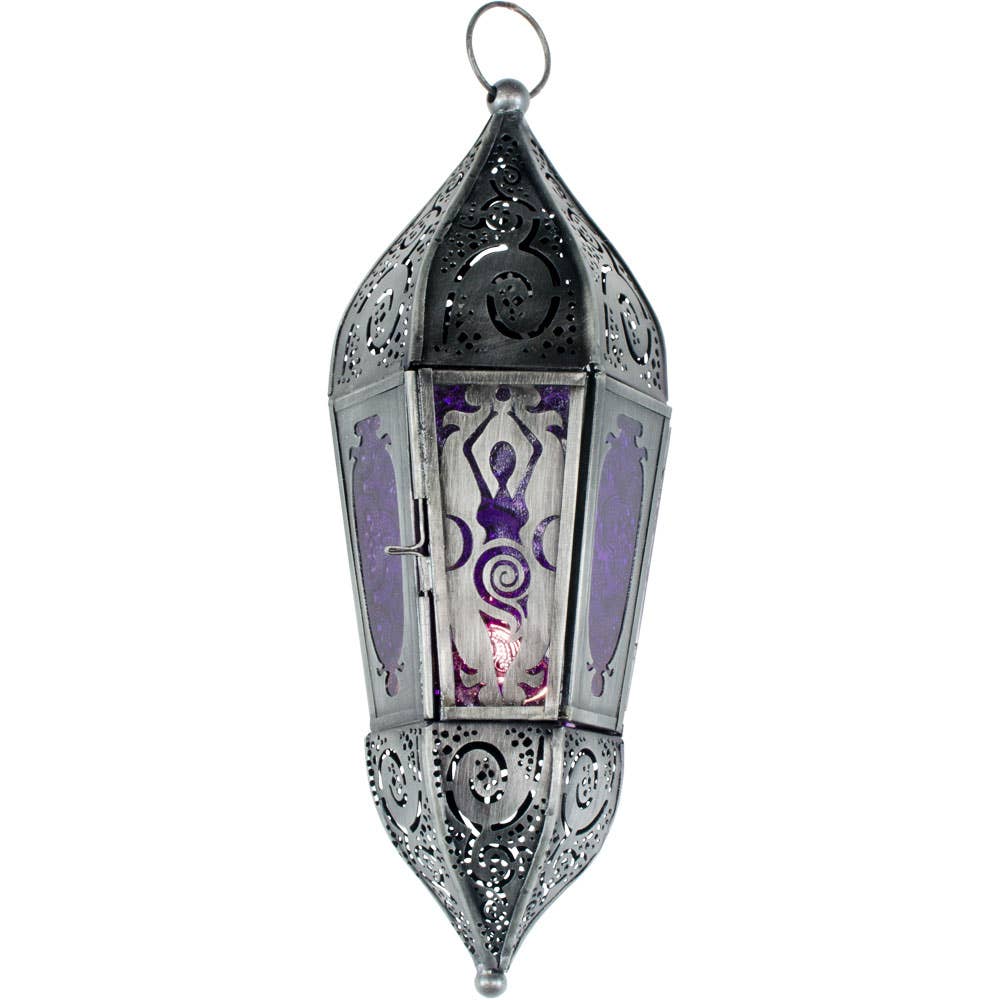Hanging Purple Goddess Lantern