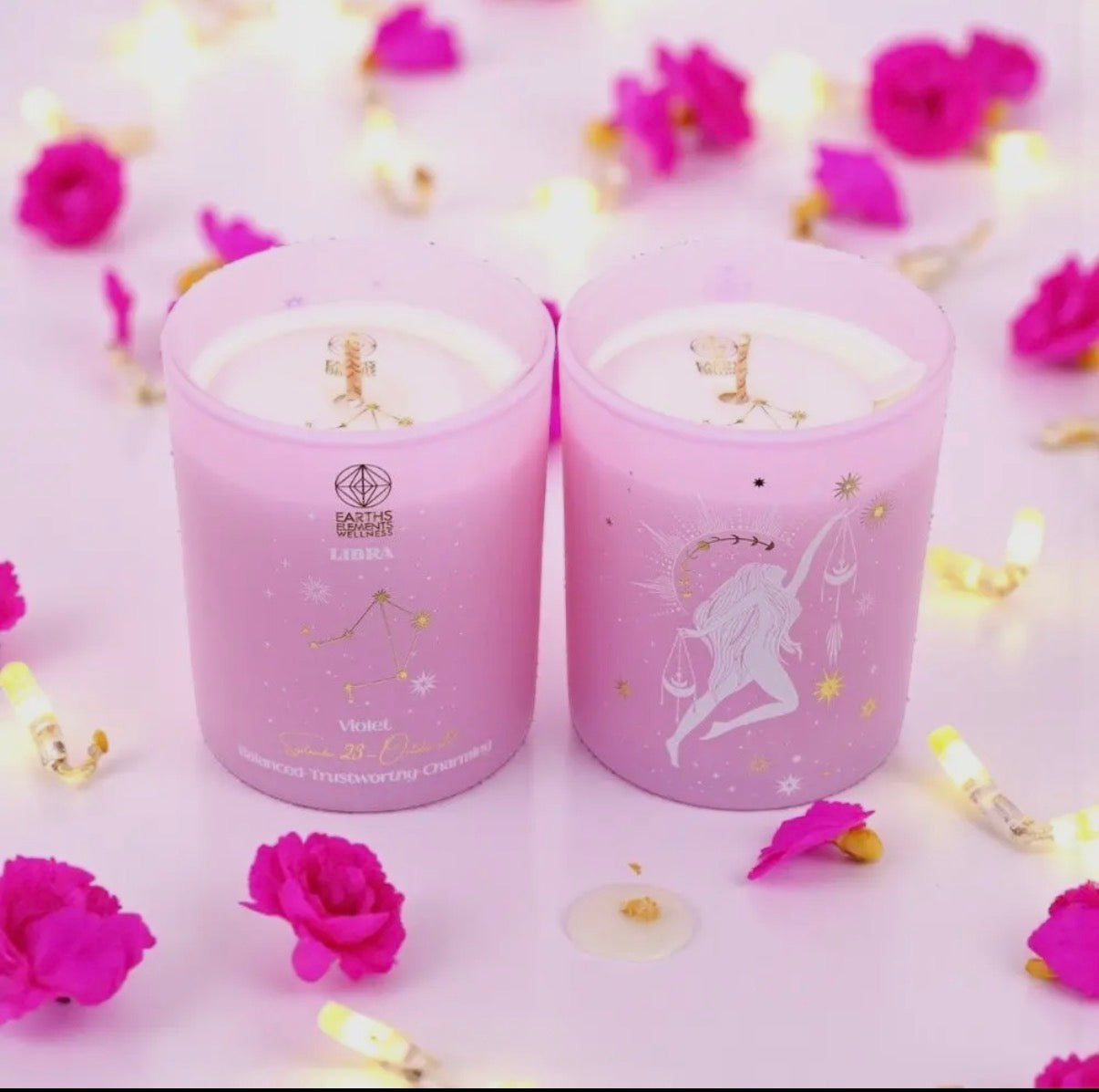 Zodiac Candle: Capricorn Aquarius Pisces Taurus Aries Gemini Cancer Leo Scorpio Virgo Libra Sagittarius