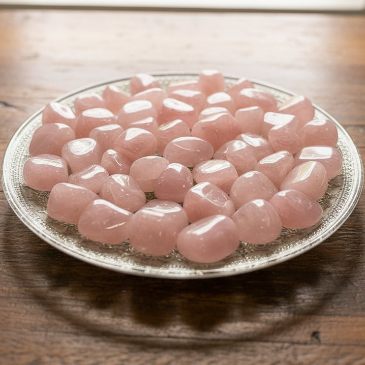 Pink Rose Quartz Tumble Stone