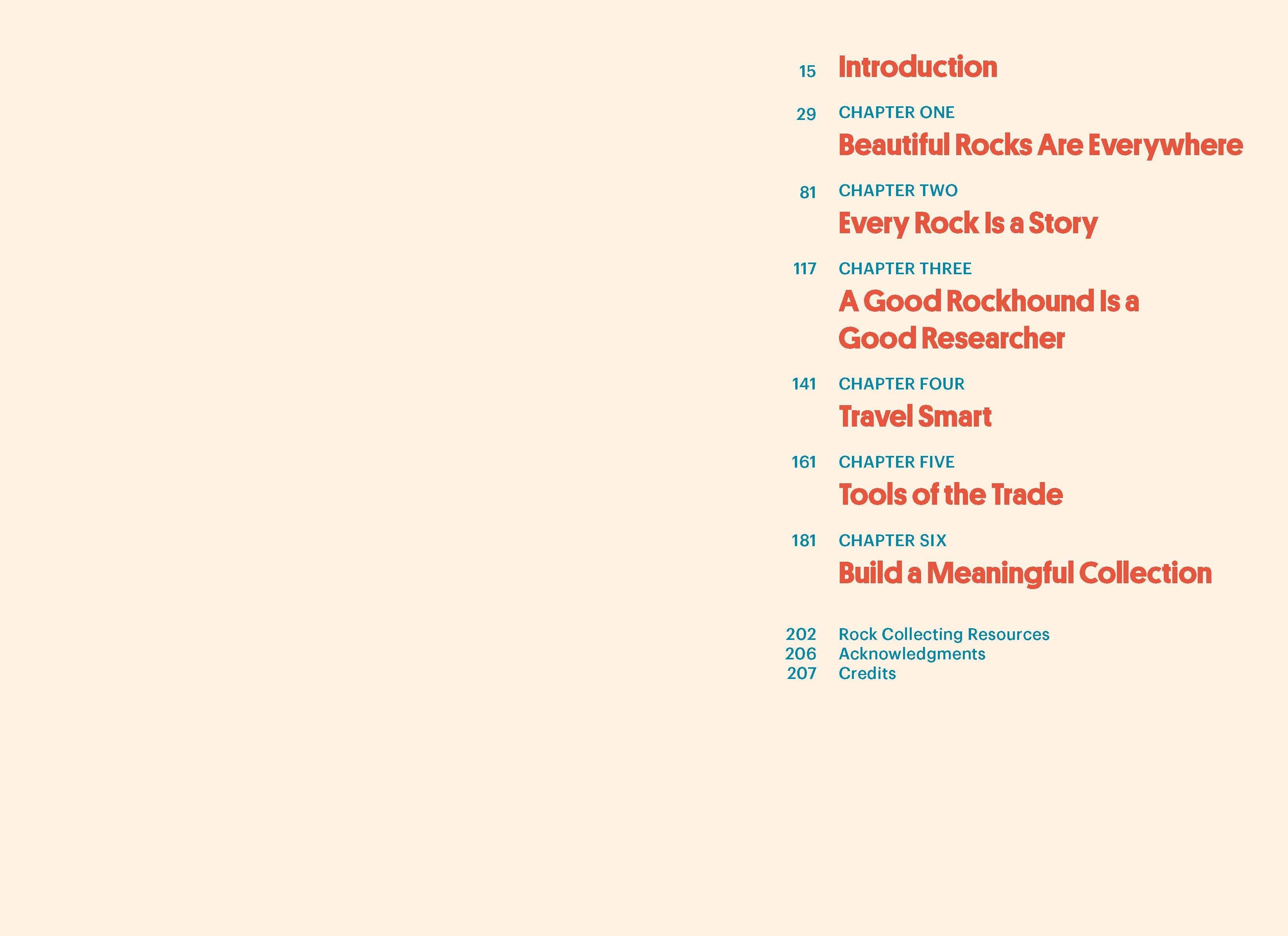 Beautiful Rocks and How to Find Them