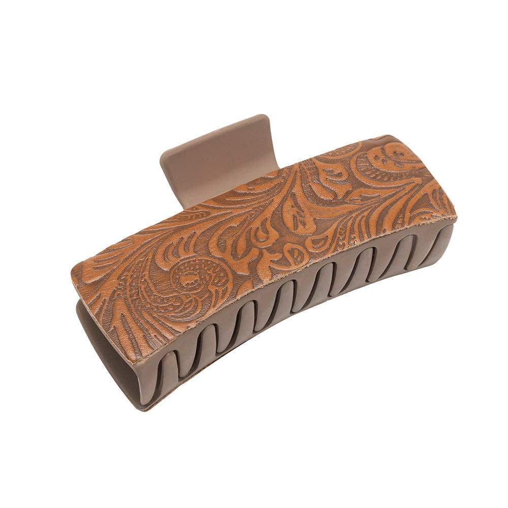 Blossom Ridge Hair Claw Clip Comb
