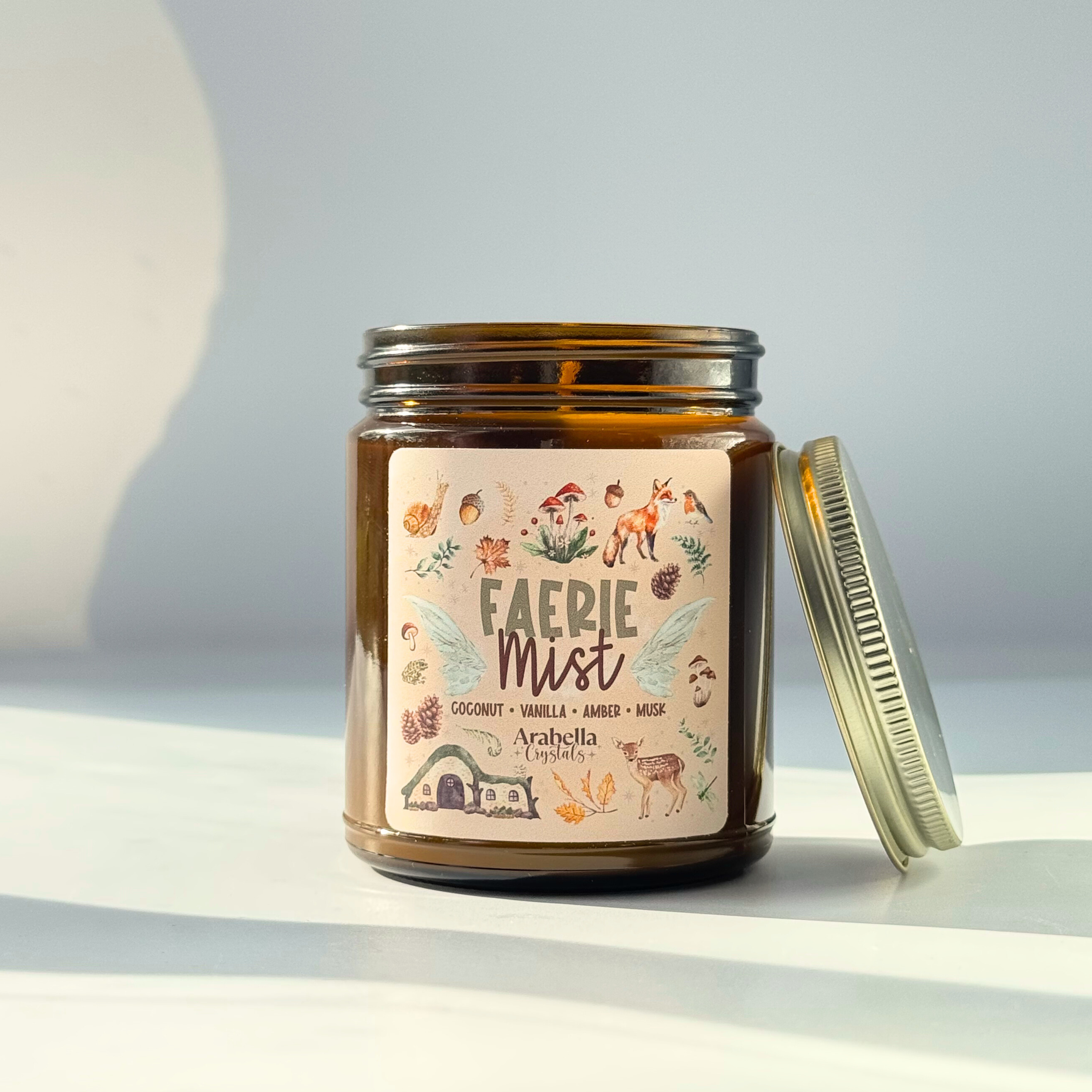 Soy Candle: Faerie Mist Spring/Fall Candle