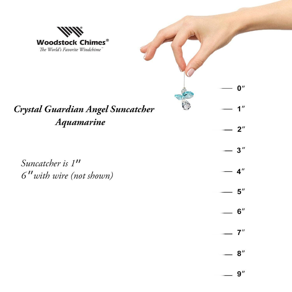 Crystal Guardian Angel™ - Aquamarine Prism