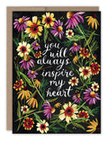 Wildflowers Anniversary Card