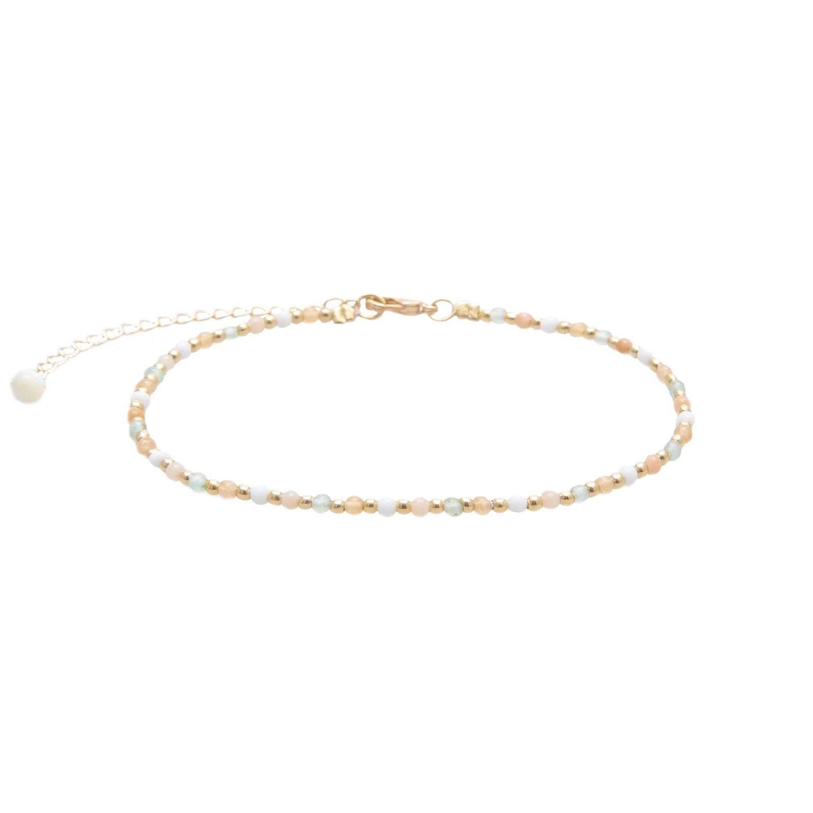 Goddess Crystal Healing Bracelet- Good Fortune + Growth