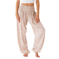 Tan Sahara Harem Pants with Pockets