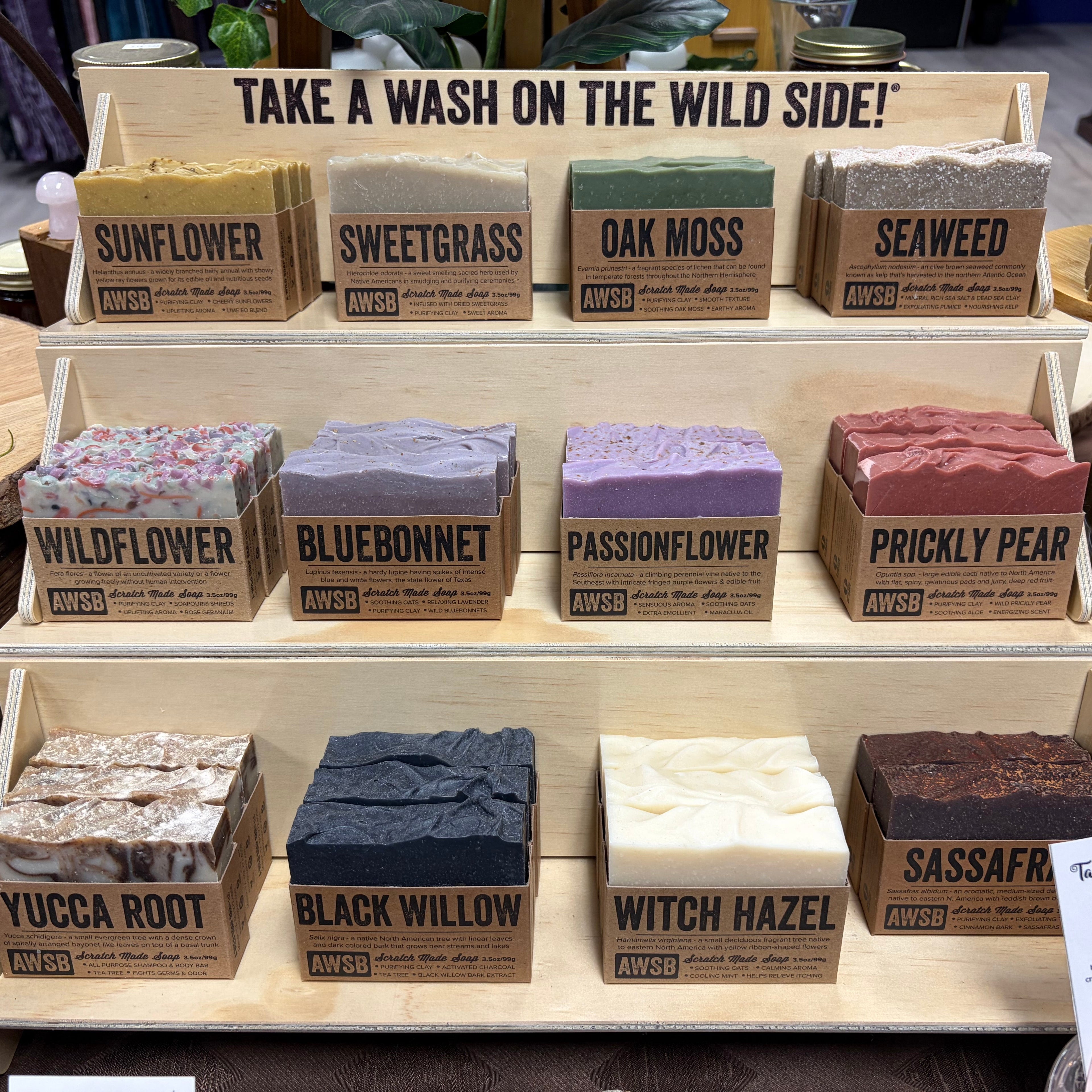 Wild Soap Bar- Sassafras