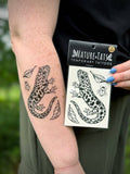 Salamander Temporary Tattoo
