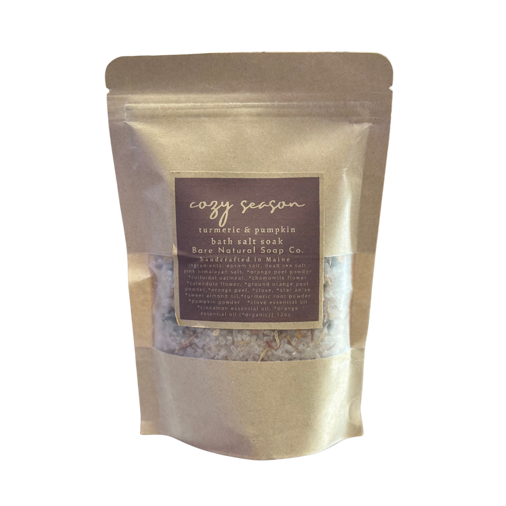 Bath Soak: Cozy Season- Turmeric & Pumpkin