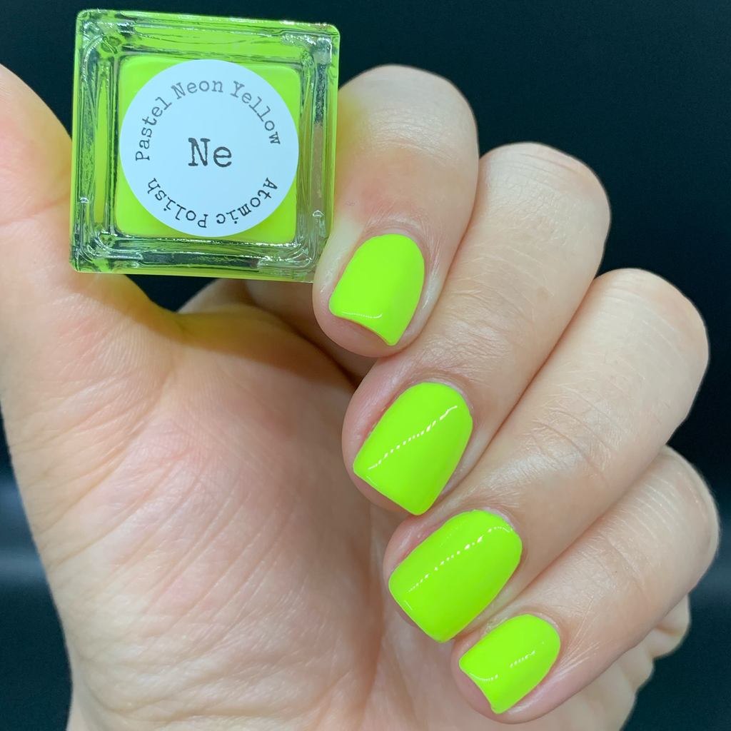 Pastel Neon (Ne) Yellow Nail Polish