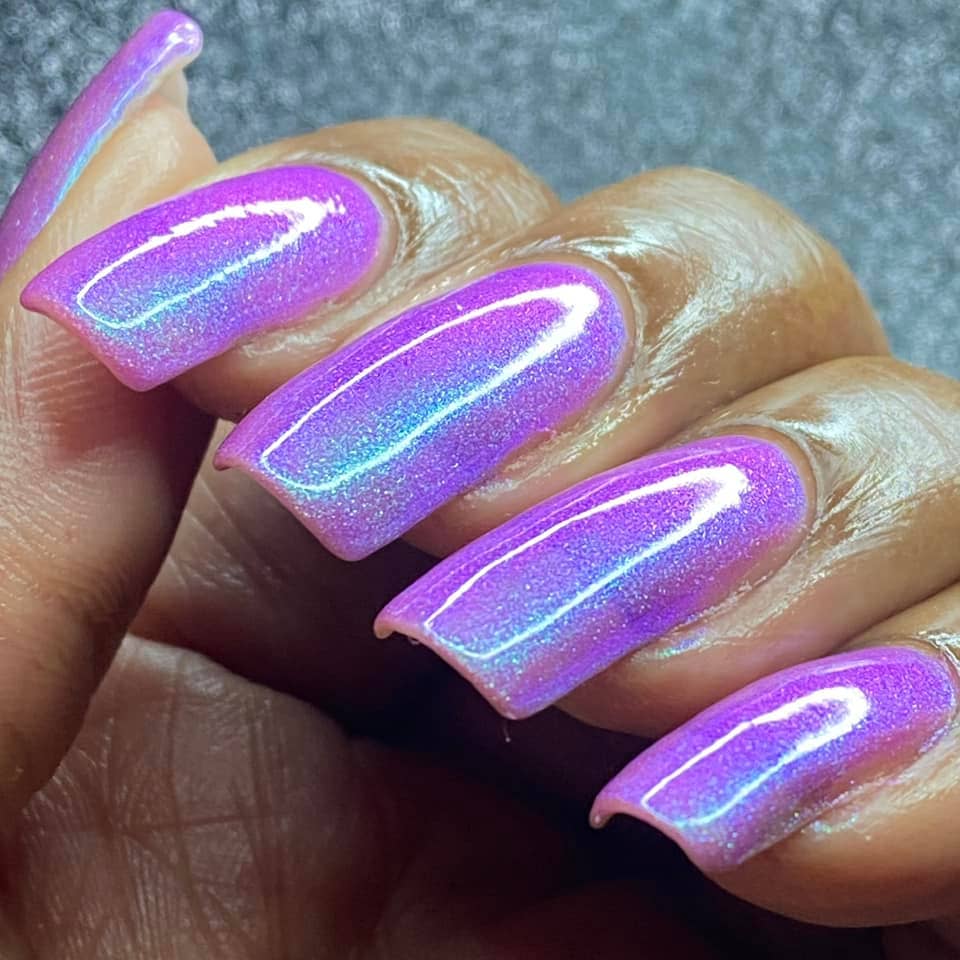 Amethyst Sparkle Color Shifting Nail Polish
