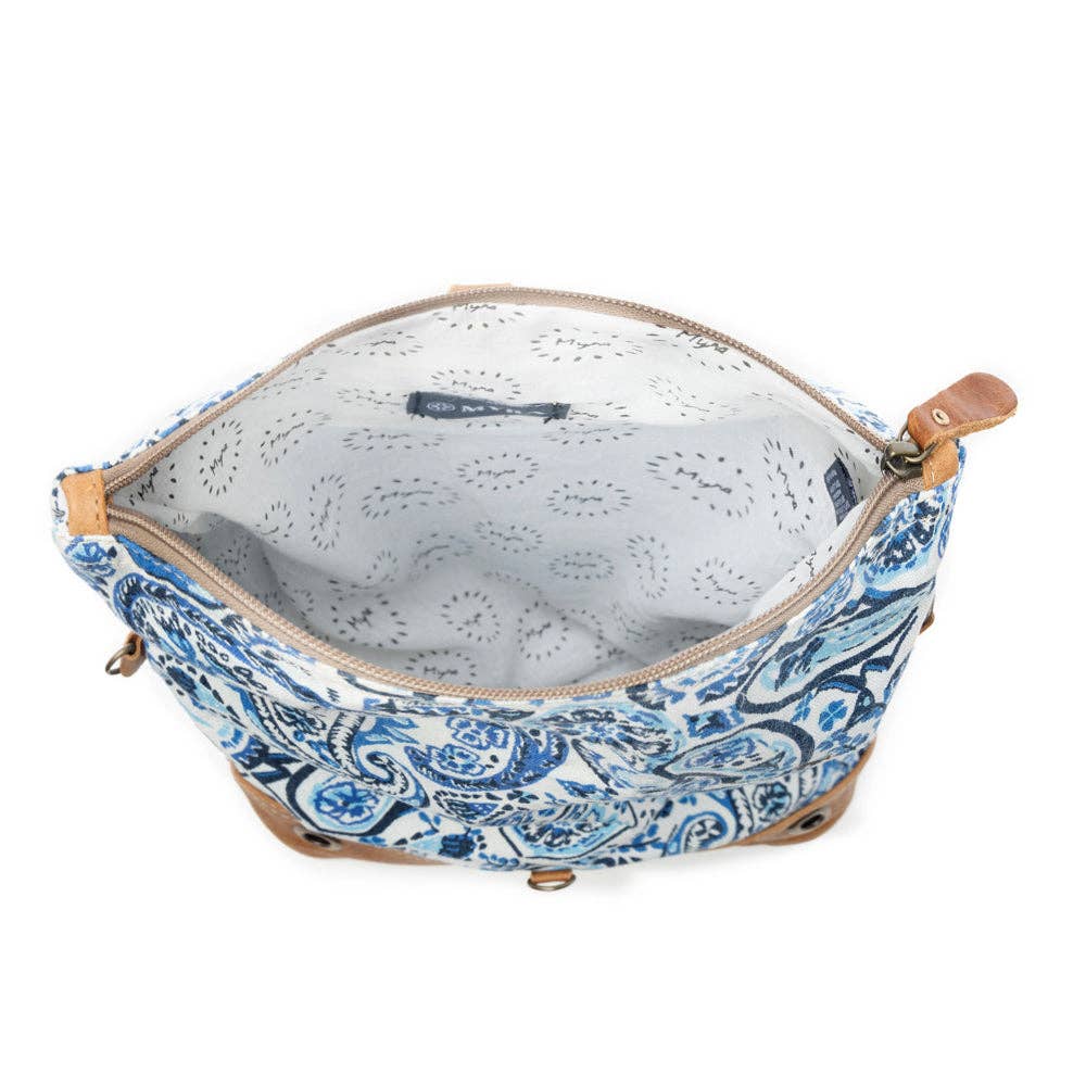 Blue Paisley Peak Small & Crossbody Bag