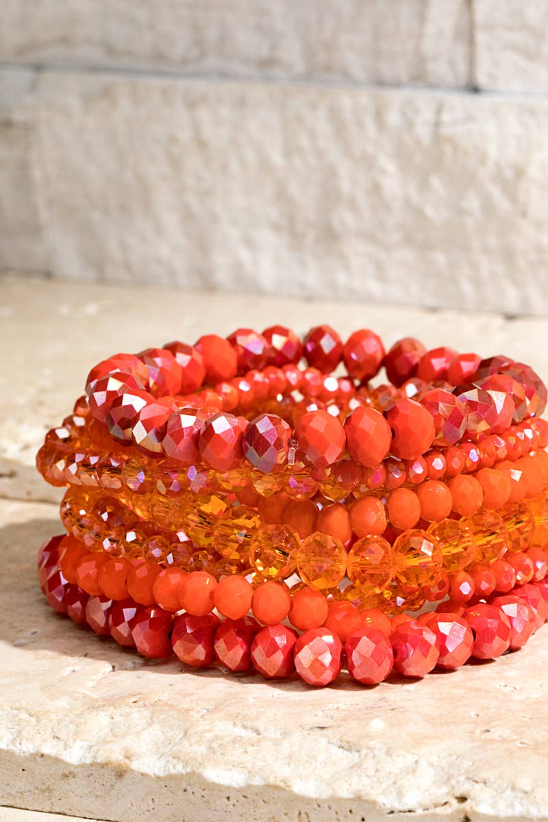 Mix N Match: Single Glass Bead Bracelet