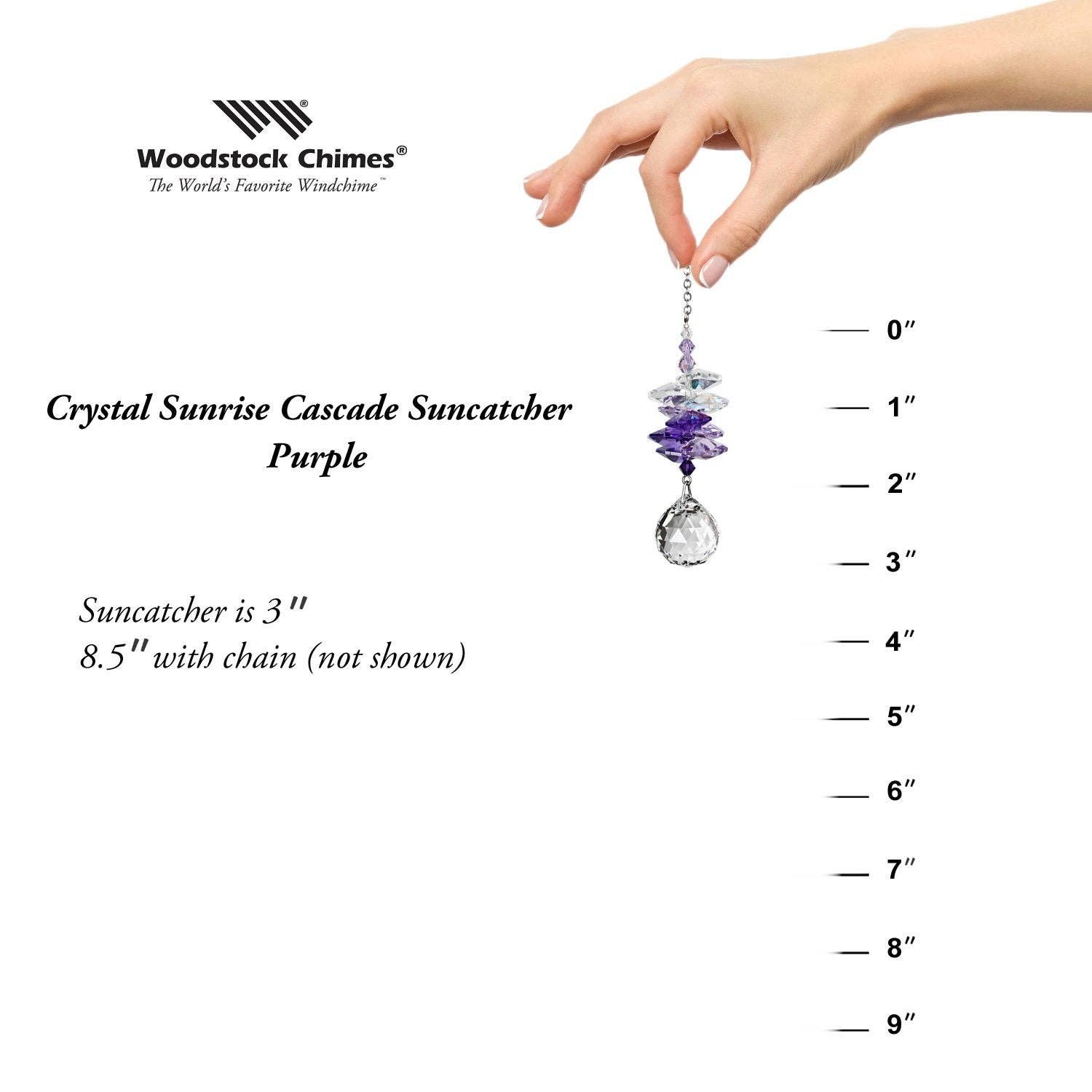 Crystal Sunrise Cascade™ - Purple