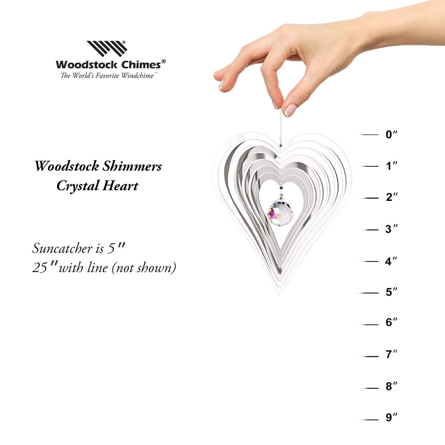 Woodstock Shimmers™ - Heart Prism