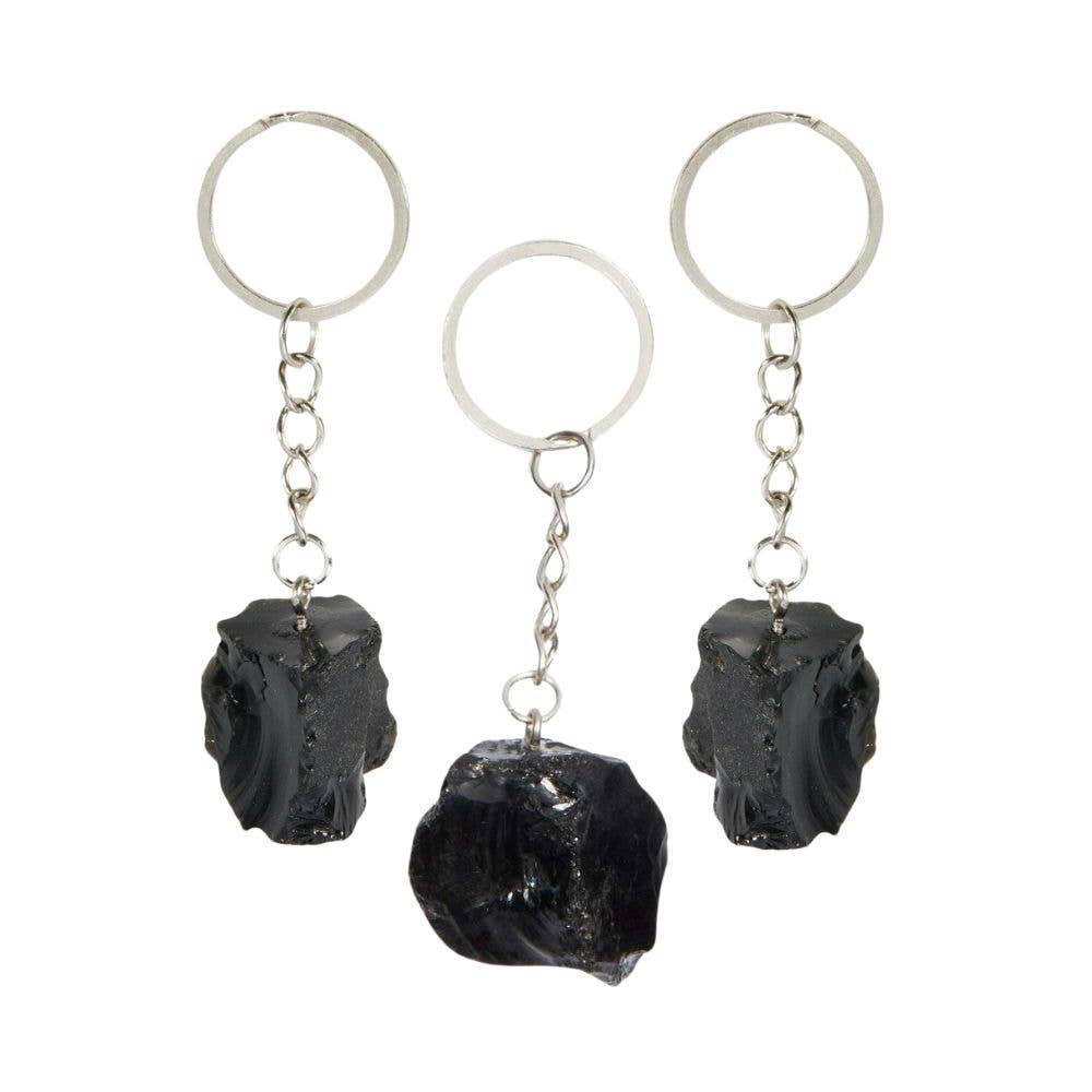 Keychain - Raw Obsidian
