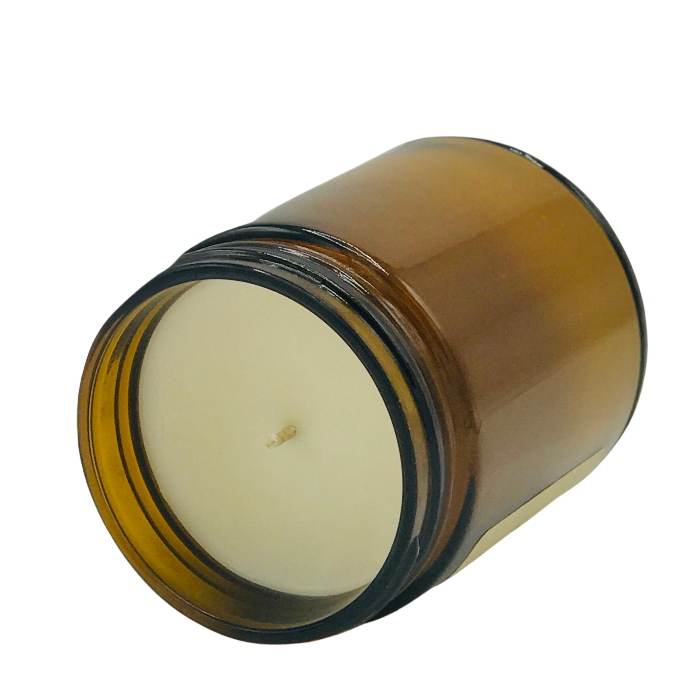 Forest Chai: Maine Flag amber natural soy candle