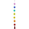 Rainbow Shell Wall Hanging String 7 Chakras