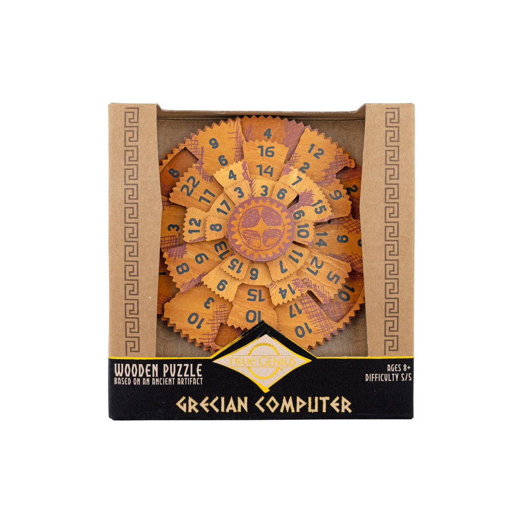True Genius Grecian Computer Wooden Puzzle
