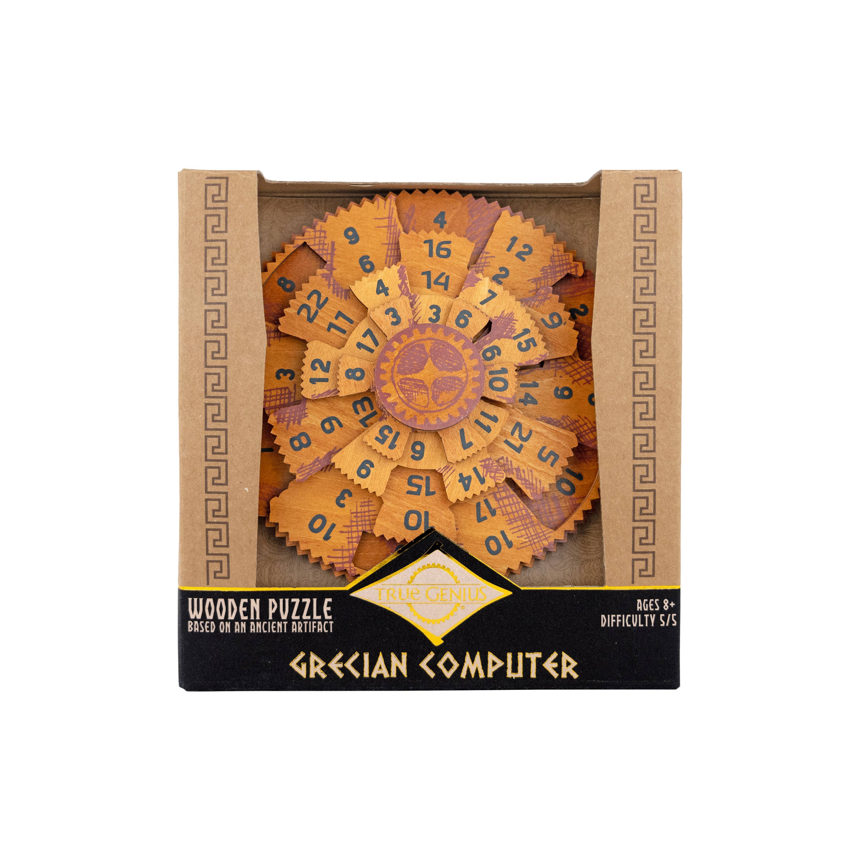 True Genius Grecian Computer Wooden Puzzle
