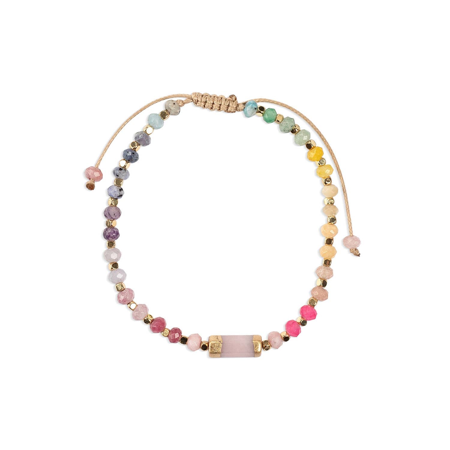 Chakra Glow Bracelet: Confidence/Solar Plexus/Gold