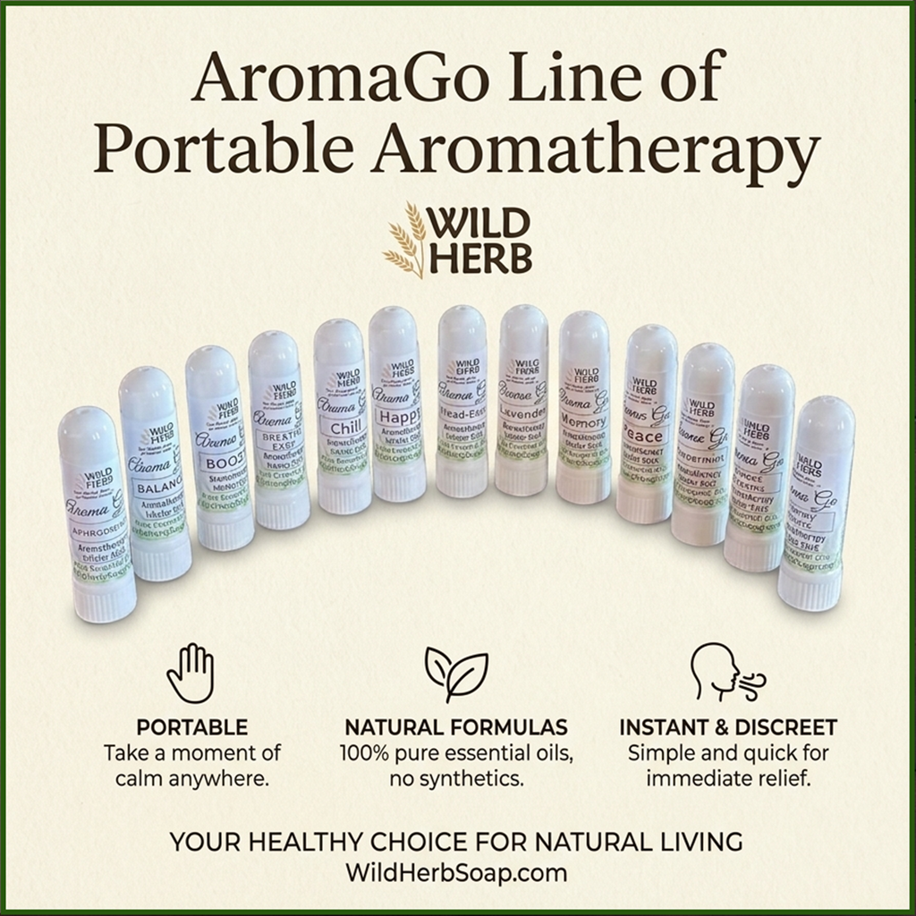 Inhalers Pure Essential Oils Full Strength Aromatherapy