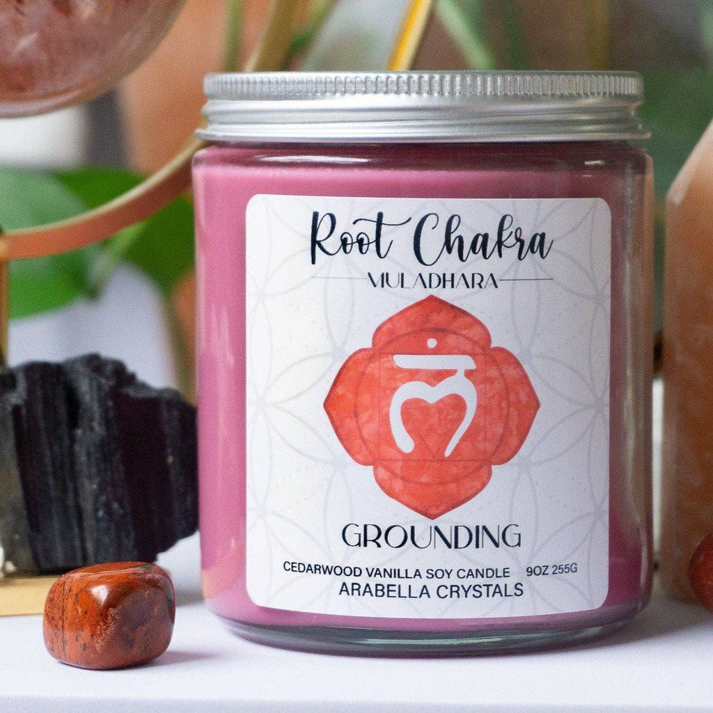Root Chakra Candle Red Grounding