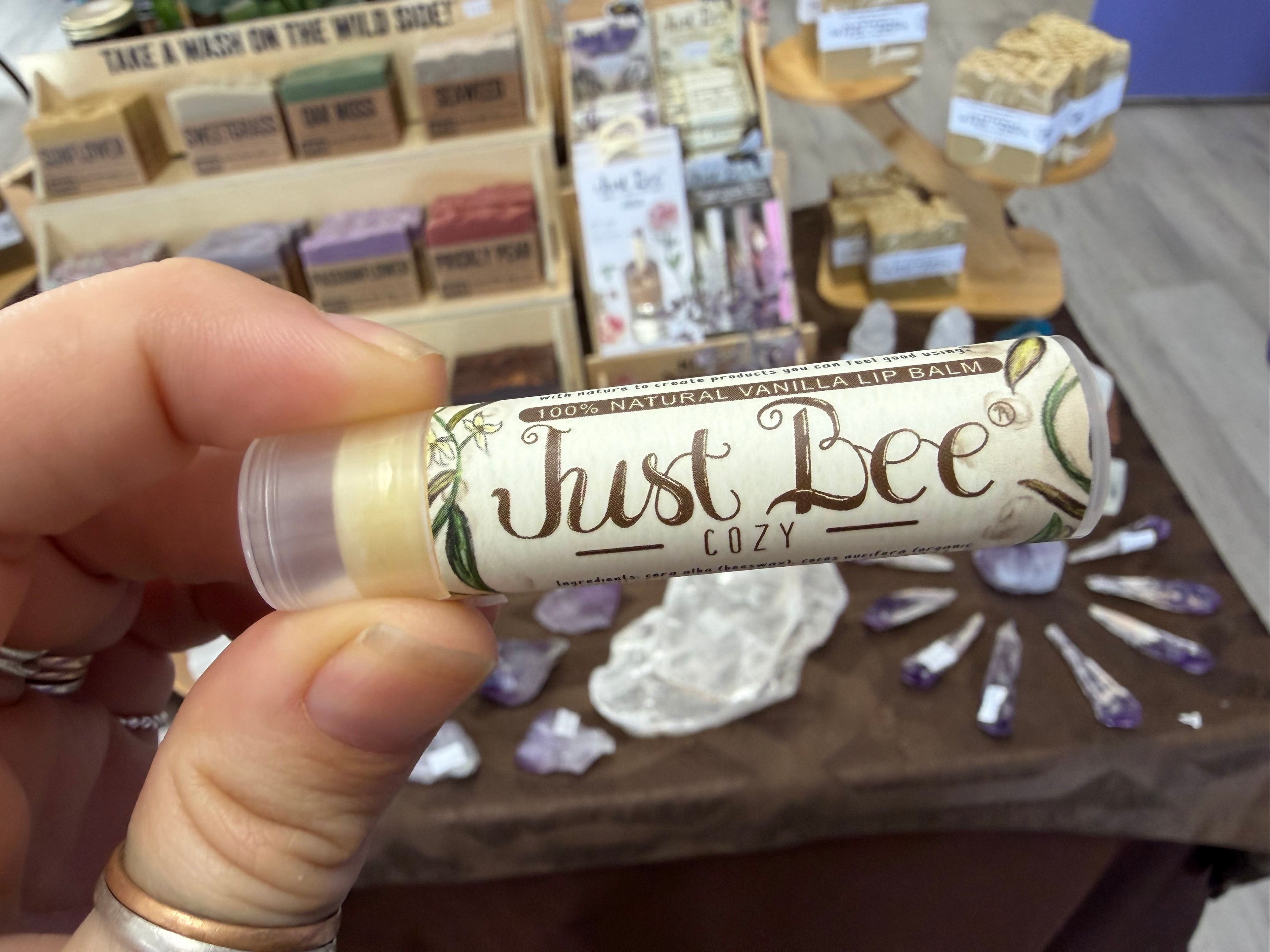 Just Bee Lip Balm- Cozy Vanilla