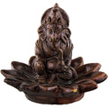 Clay Incense Holder Ganesh on Lotus