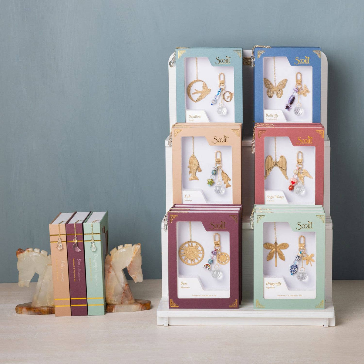 Bookmark & Keychain Set - Butterfly/Transformation
