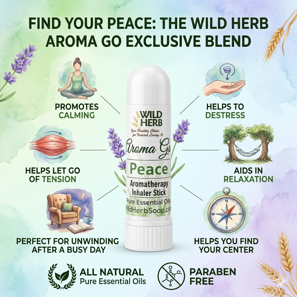 Peace Exclusive Essential Oil Blend Nasal Inhaler To Go!