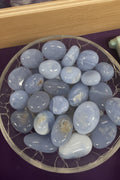 Blue Lace Agate Tumble Stones