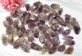Raw Amethyst with Pyramid Phantom Quartz Crystal