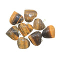 Heart Pendant - Tiger's Eye
