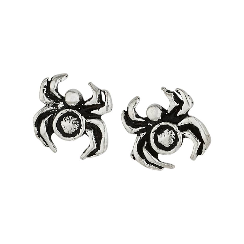 Itsy Bitsy Spider Sterling Silver Stud Earring