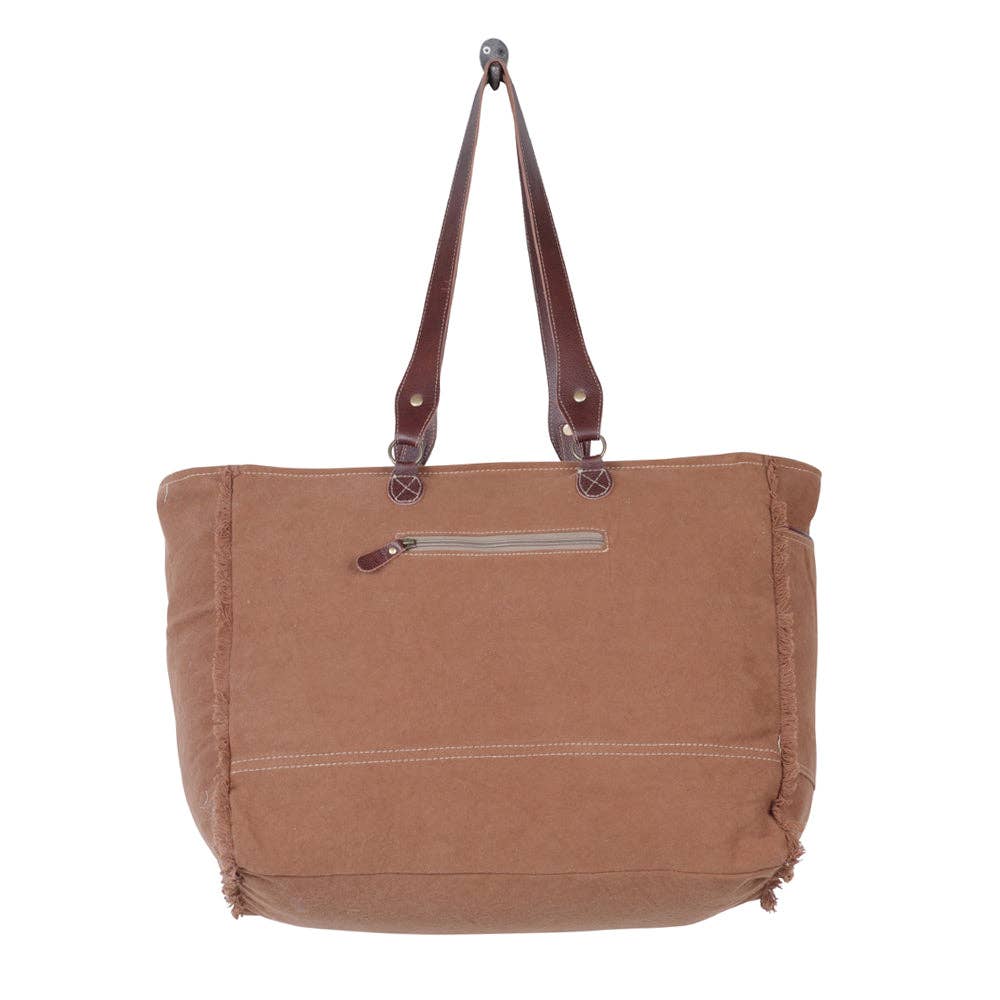 Juniper Canvas & Hairon Weekender Bag