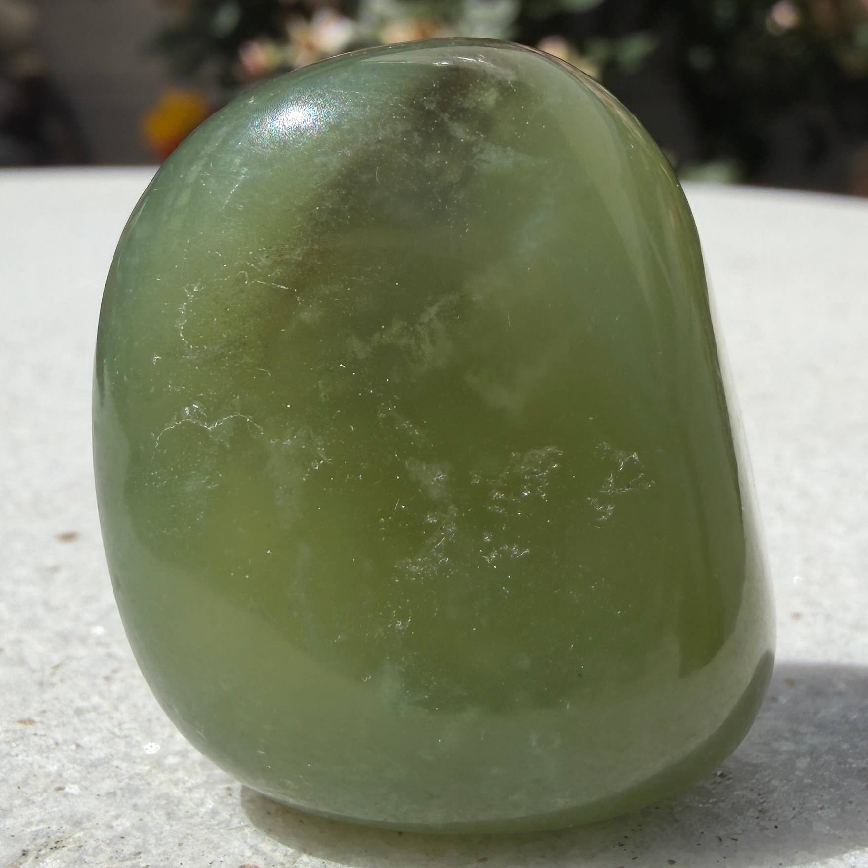 Green Jade Tumbled Crystals