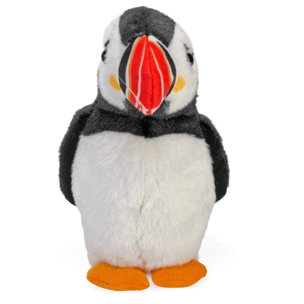 Audubon II Atlantic Puffin Stuffed Animal W Sound  5.5"