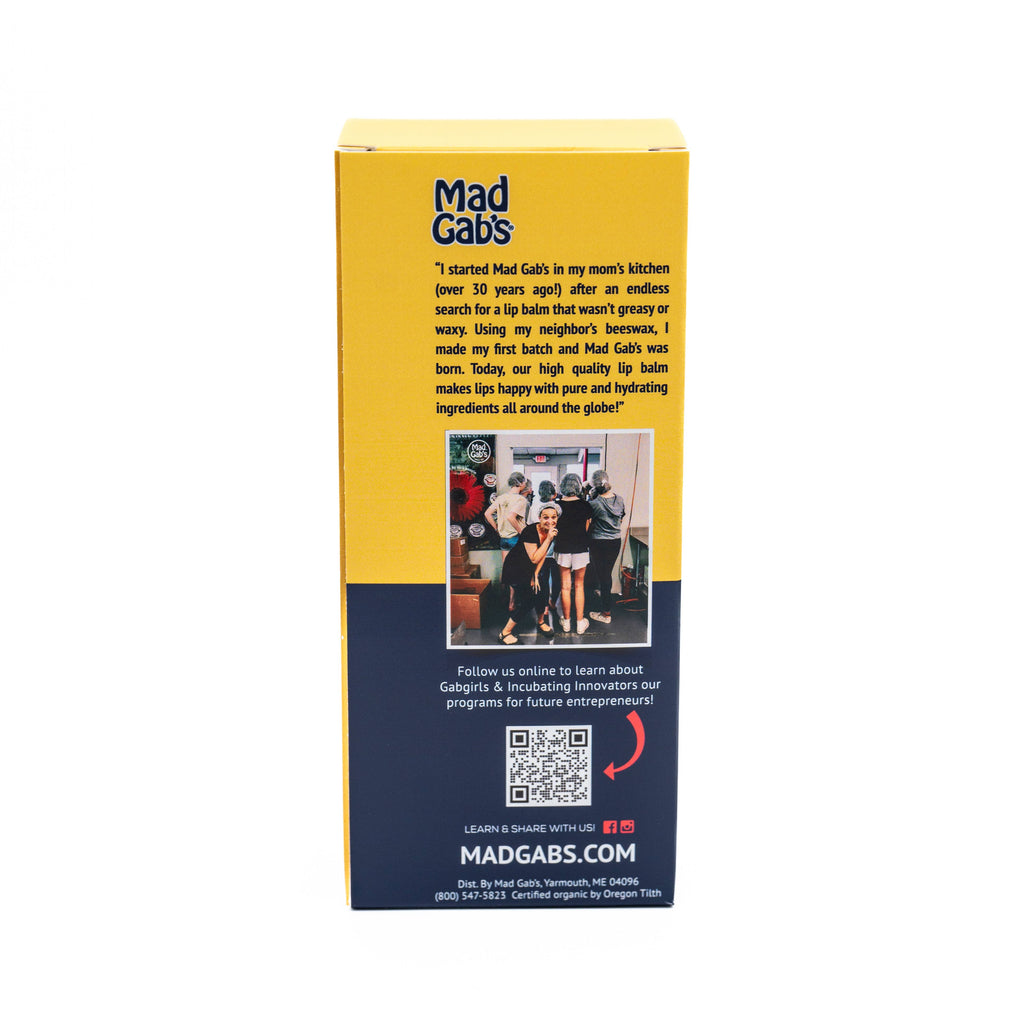 Organic Moose Smooch Vanilla Lip Balm POP