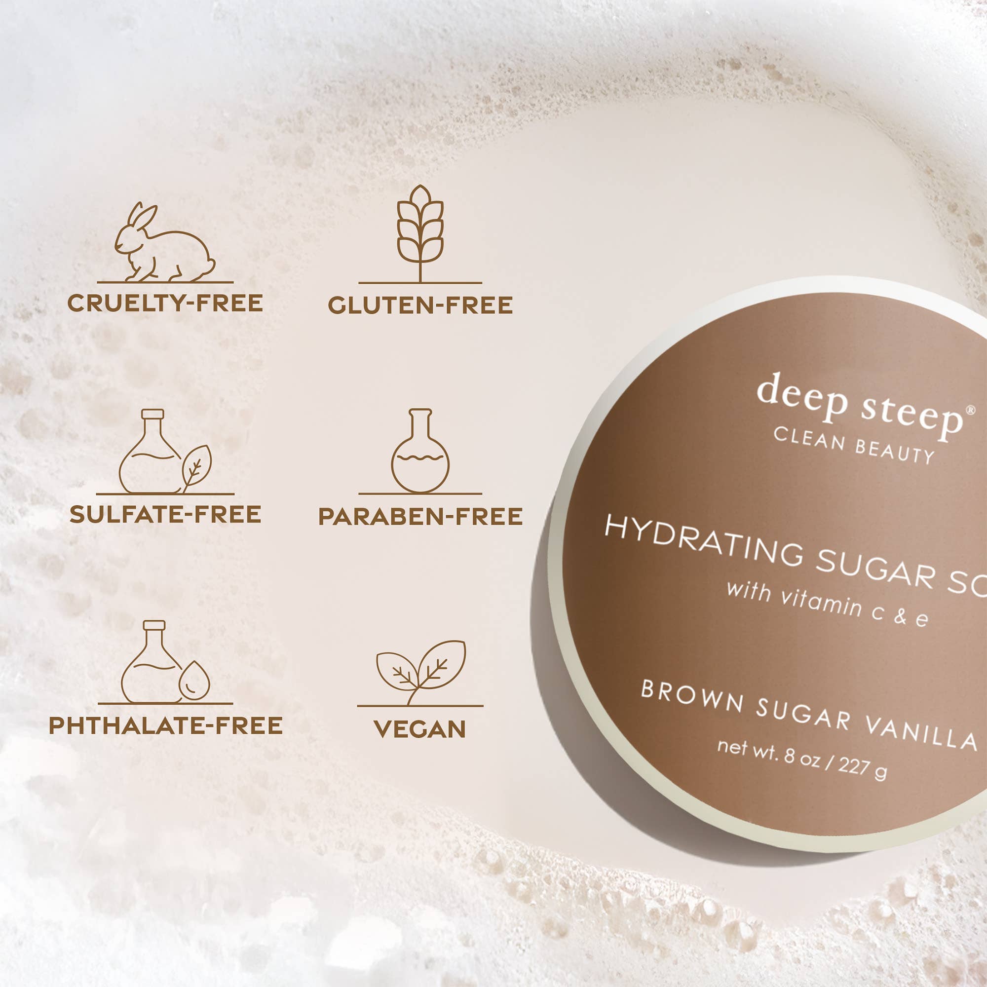 Honey Blossom Exfoliating and Smoothing Sugar Scrub 8oz