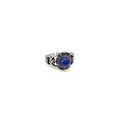 Tanvi Collection Ring - Silver-plated Clover with Lapis