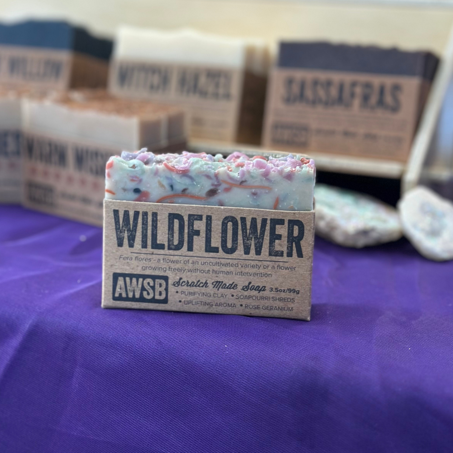 Wild Soap Bar- Wildflower