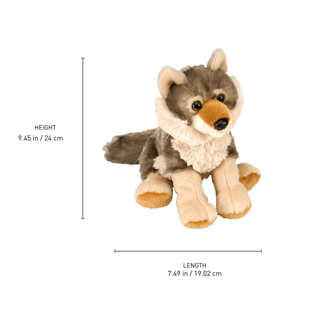 CK-Mini Wolf Stuffed Animal 8"