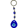 Key Chain: Evil Eye Talisman Teardrop